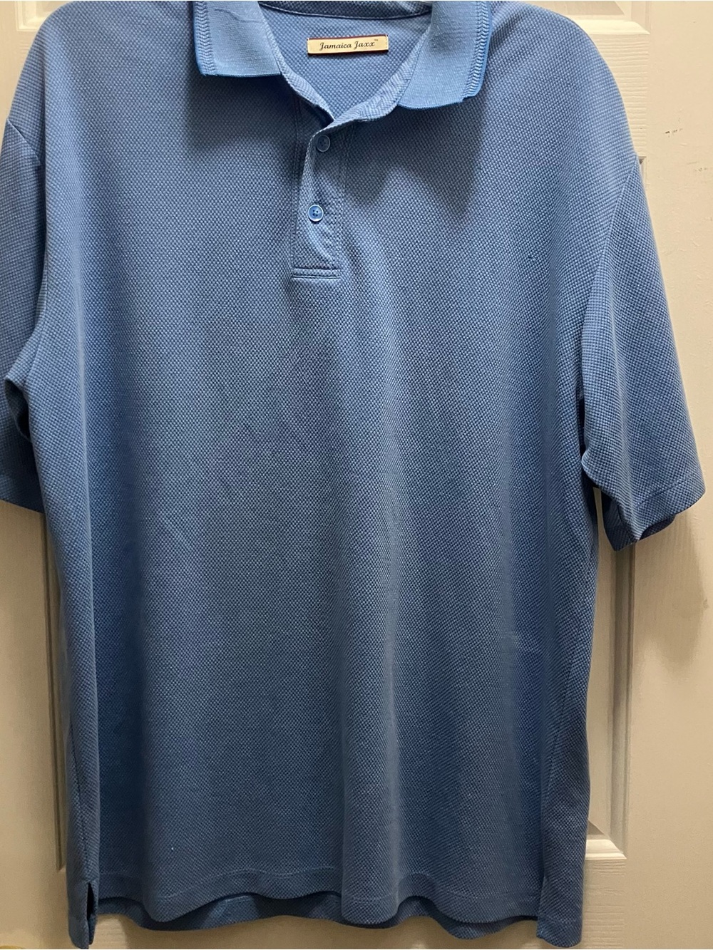 Jamaica Jaxx Men’s blue polo shirt Size Large